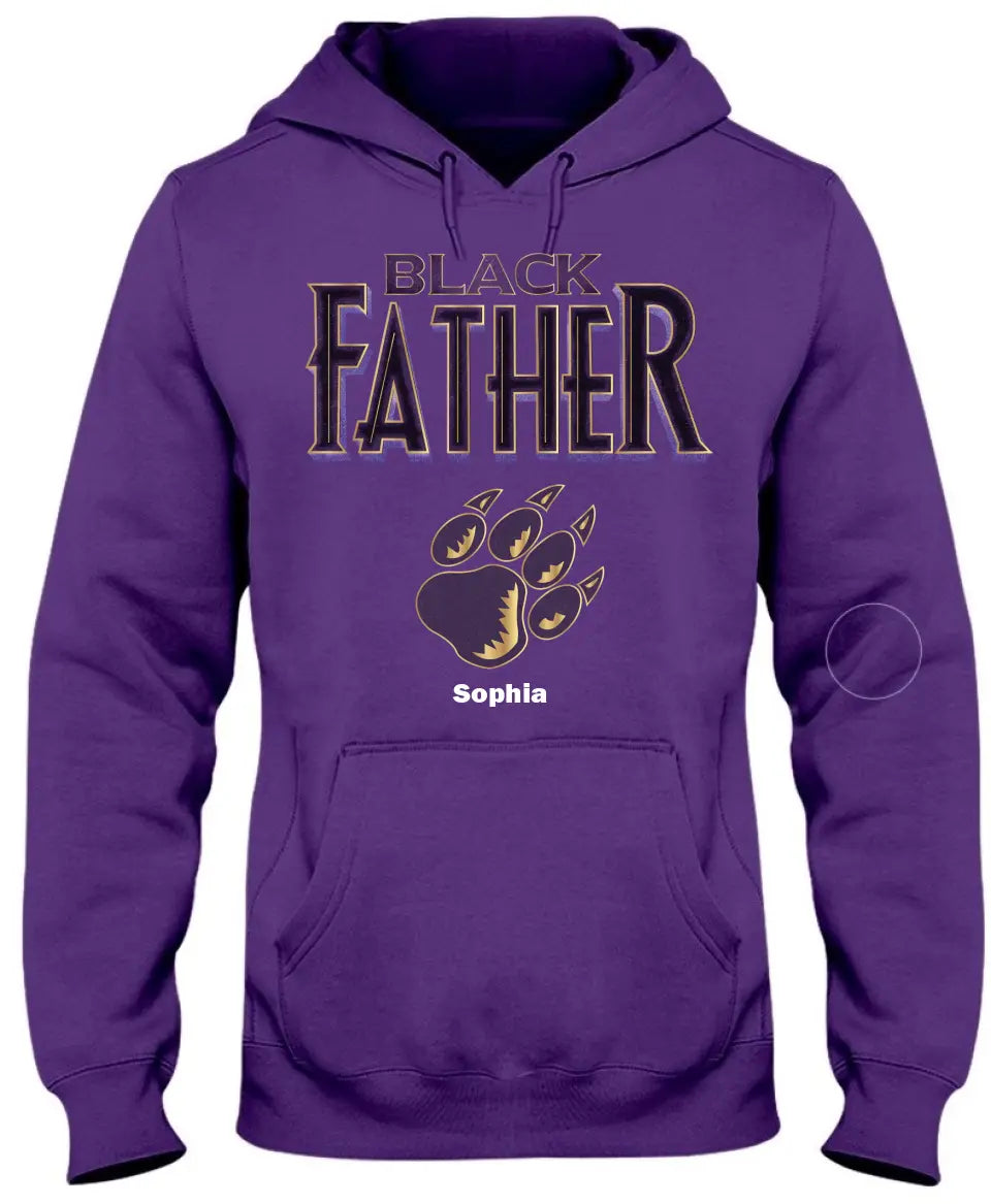 Panther Black Father Personalized Apparel Gift for Father