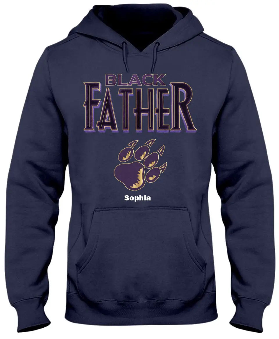 Panther Black Father Personalized Apparel Gift for Father