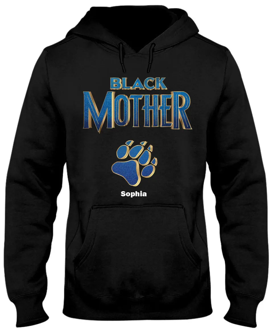 Black Mother Panther Personalized Apparel Gift For Mom