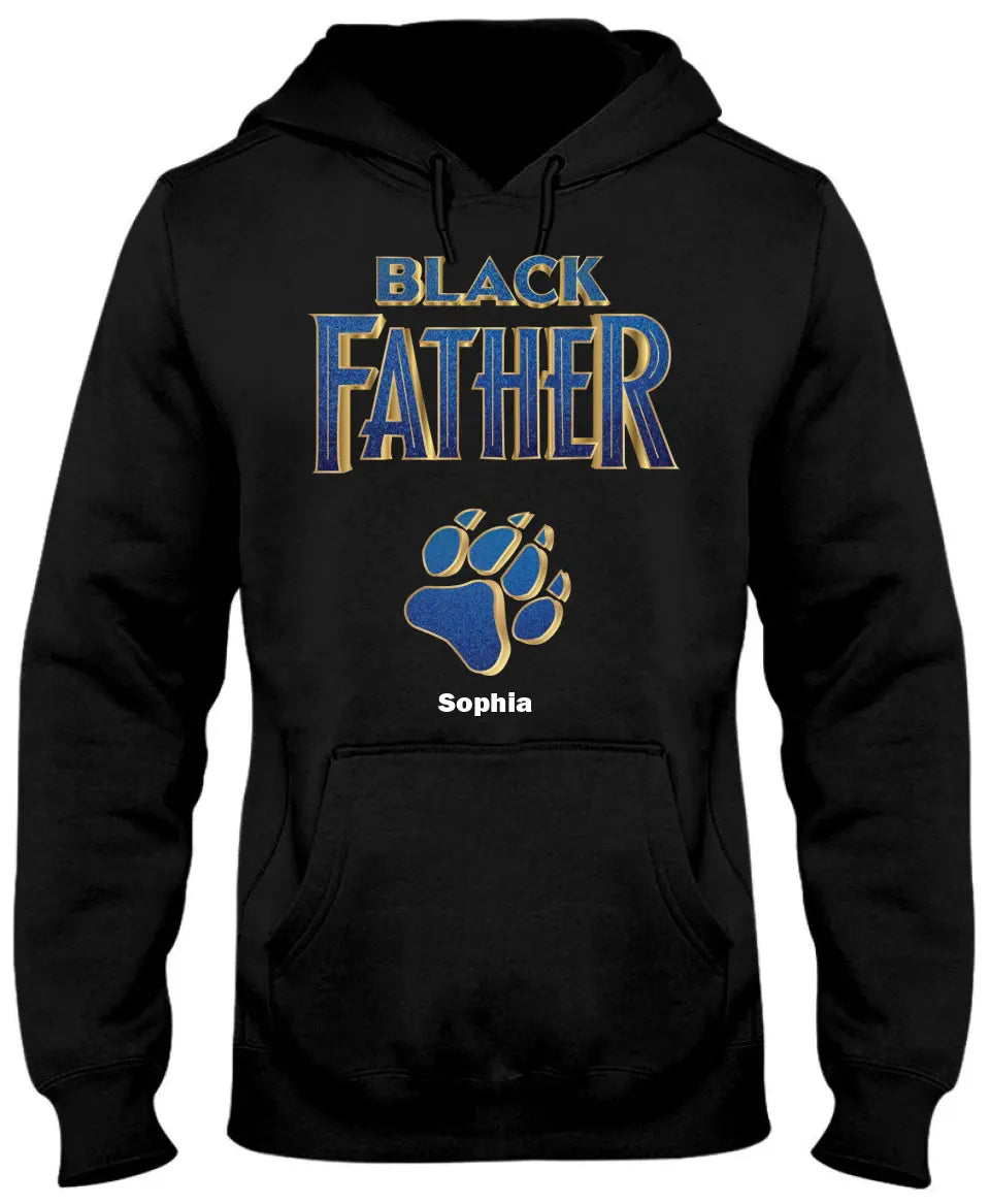 Panther Black Father Personalized Apparel Gift for Father