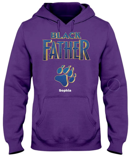 Panther Black Father Personalized Apparel Gift for Father