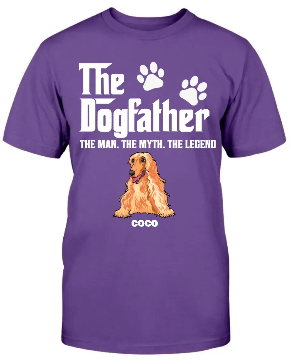 The DogFather, Funny Dogs Personalized Shirt, Custom Gifts for Dog Lovers